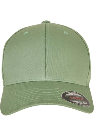 Wooly Combed Green Cap