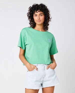 T-Shirt Rip Curl SEARCH ICON CROP TEE Green