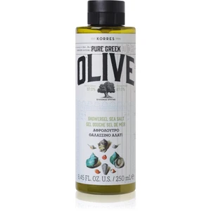 Korres Pure Greek Olive & Sea Salt osviežujúci sprchový gél 250 ml