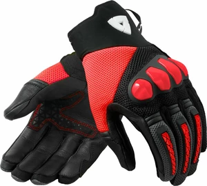 Rev'it! Speedart Air Black/Neon Red L Guantes de moto