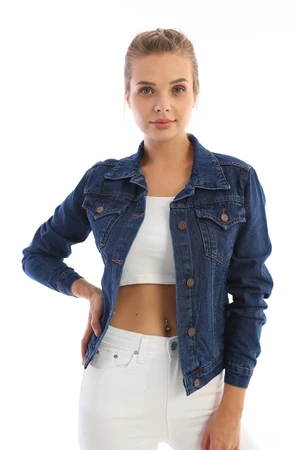 Giacca in denim da donna BİKELİFE