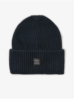 SAM73 Grey ribbed winter hat SAM 73 Dublin - Men