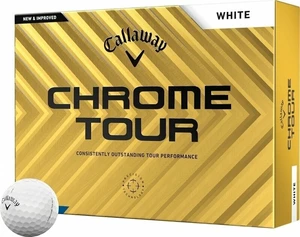 Callaway Chrome Tour White Basic Golfball