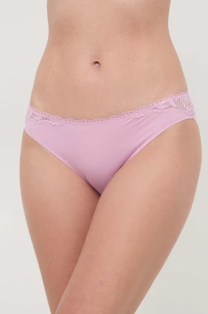 Nohavičky Calvin Klein Underwear ružová farba, 000QF6398E