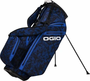 Ogio All Elements Hybrid Sac de golf cu stativ Blue Floral Abstract