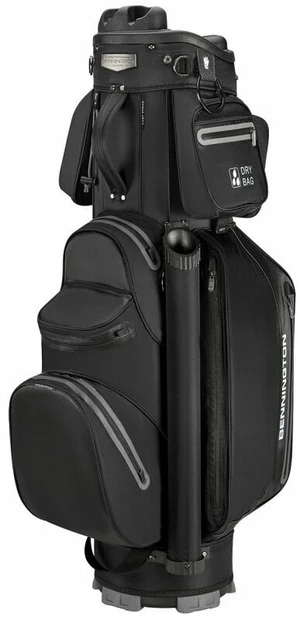 Bennington SEL QO 9 Select 360° Water Resistant Black/Black Bolsa para carrito de golf