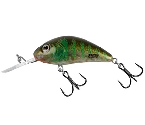 Salmo wobler rattlin hornet floating green gill clear - 4,5 cm