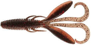 Daiwa gumová nástraha steez hog black shrimp head - 5,6 cm 10 ks