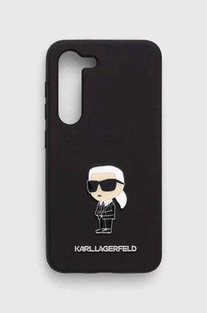 Obal na telefon Karl Lagerfeld S23 S911 černá barva