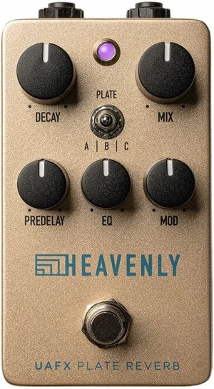 Universal Audio UAFX Heavenly Plate Reverb Effetti Chitarra