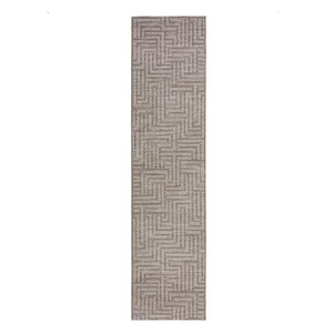 Szaro-beżowy chodnik odpowiedni na zewnątrz 230x60 cm Salerno – Flair Rugs