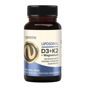 Nupreme Liposomal Vit. D3 + K2 30 kapslí