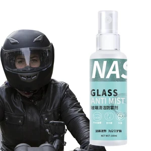 Motorcycle Helmet Lens Anti Fog Spray Durable Car Glass Rearview Mirror Anti Fog Agent Long Lasting & Protects Glasses For Bikes