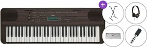 Yamaha PSR E360 SET Keyboard mit Touch Response Dark Walnut