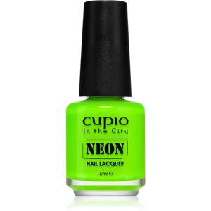 Cupio In The City Neon lak na nehty odstín Positano 15 ml