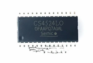 5PCS/LOT CS4524LO CS4524L0 SOP28 IC card interface chip New original