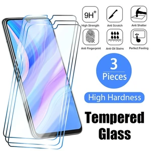 3PCS Screen Protector on Huawei P50 P30 P40 P20 Lite Tempered Glass For Huawei P Smart 2019 2021 Y9 Y7 Y6 Prime 2019 Y8p glass