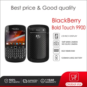 BlackBerry Bold Touch 9900 Original Unlocked Cellphone 8GB 768MB RAM 5MP Camera with English or Arabic keyboard free shipping