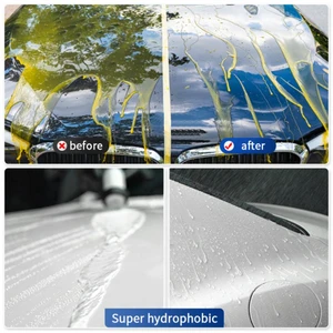 HGKJ-AUTO-S12 Crystal Ceramic Car Coating Polishing Auto Oleophobic Hydrophobic Coating Water Repellent Crystal Plating Spray