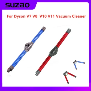 Vacuum Cleaner Folding Rod For Dyson V7 V8 V10 V11 Replacement Aluminum Foldable Extension Tube Flexible Bendable Vacuum Tube