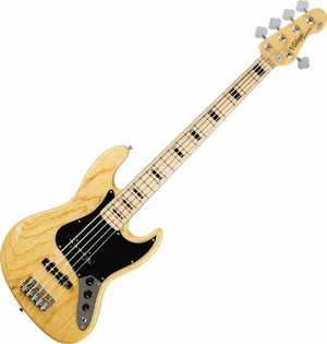 Vintage VJ75 MFB NAT Natural 5-saitiger E-Bass, 5-Saiter E-Bass