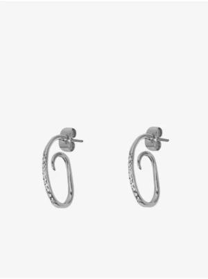 Women's Earrings in Silver Color Pieces Mulle