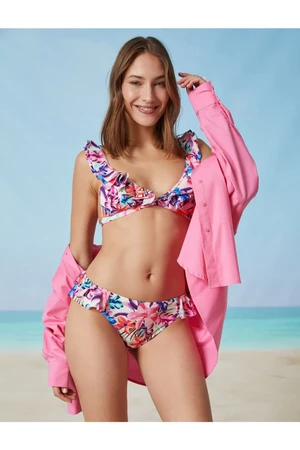 Koton Floral Printed Bikini Bottoms