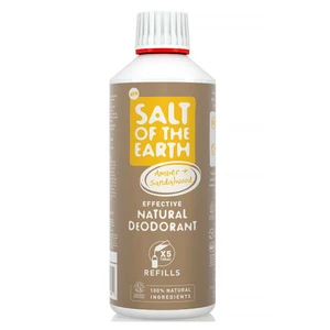 SALT OF THE EARTH Přírodní minerální deodorant Amber & Santalwood náhradní náplň 500 ml