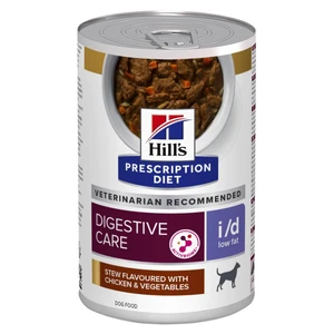 HILL'S Prescription Diet i/d Low Fat kuře a zelenina konzerva pro psy 354 g