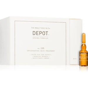 Depot No. 205 Invigorating Hair Treatment vyživujúce sérum proti vypadávaniu vlasov 10x5 ml