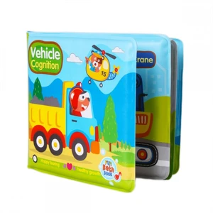 Bam-Bam Bath Book knížka do vody 6m+ Vehicle 1 ks