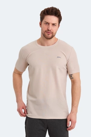 Pánske tričko Slazenger Saturn béžové
