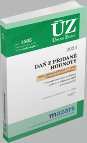 ÚZ 1565 Daň z přidané hodnoty, 2024