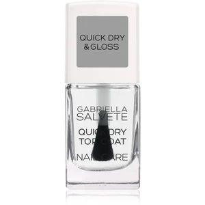 Gabriella Salvete Nail Care Quick Dry & Gloss rychleschnoucí vrchní lak 11 ml