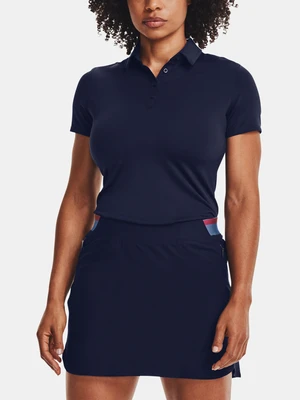 Under Armour T-Shirt UA Zinger Short Sleeve Polo-NVY - Women