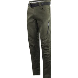 Pánské moto kalhoty LS2 Straight Olive Green  olivově zelená  XL