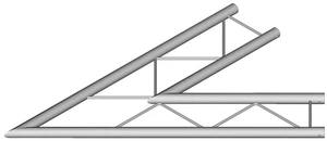 Duratruss DT 22-C19H-L45 Žebříkový truss nosník