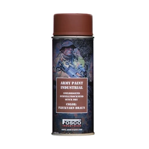 Barva ARMY ve spreji 400 ml FOSCO® - Flecktarn Braun (Barva: Flectarn Brown)