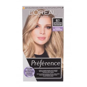 L´Oréal Paris Préférence 60 ml barva na vlasy pro ženy 8,1 Copenhaguen na barvené vlasy; na blond vlasy; na všechny typy vlasů