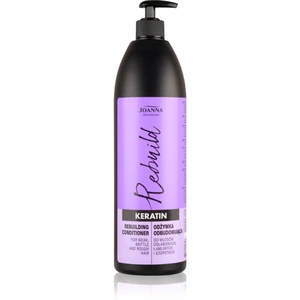 Joanna Professional Keratin keratínový kondicionér pre poškodené a krehké vlasy 1000 ml