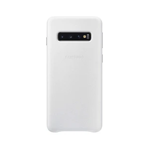 Tok Samsung Leather Cover EF-VG973LWE Samsung Galaxy S10 - G973F, White