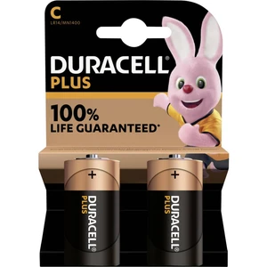 Duracell Plus-C K2 batéria typu C  alkalicko-mangánová  1.5 V 2 ks