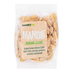 Mandle pražené solené 80 g   COUNTRY LIFE