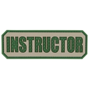 Nášivka - štítok MAXPEDITION® na velcro panel - Instructor, arid (Farba: Hnedá)