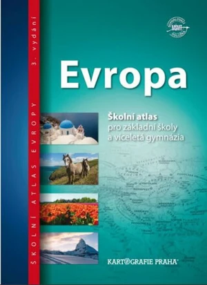 Evropa školní atlas