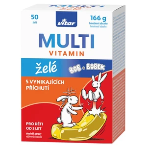 VITAR Kids multivitamín želé 50 kusov