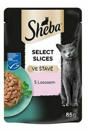 SHEBA SELECTION 85g v šťave - LOSOS