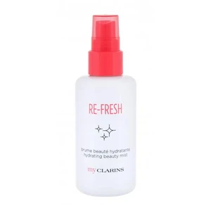 Clarins Re-Fresh Hydrating Beauty Mist 100 ml pleťová voda a sprej na veľmi suchú pleť; výživa a regenerácia pleti; na citlivú a podráždenú pleť