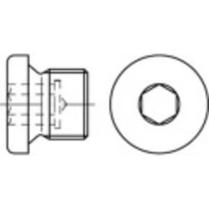 TOOLCRAFT  112711 záverné skrutky M64  vnútorný šesťhran DIN 908   ocel  1 ks