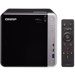 QNAP TS-453BT3 skriňa pre NAS server  4 Bay diaľkové ovládanie multimédií, 2x pripojovacie miesto M.2 TS-453BT3-8G